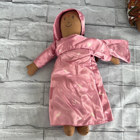 Pier 1 global child collection African fabric dolls - Picture 4 of 6